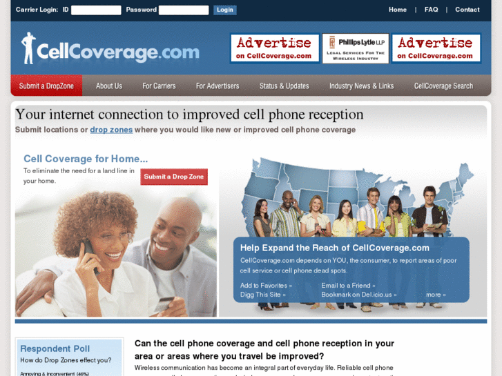 www.cellcoverage.com