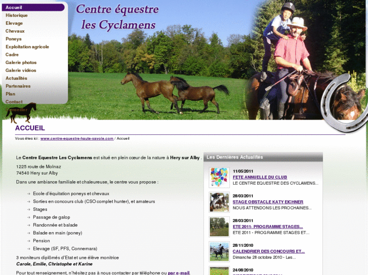 www.centre-equestre-haute-savoie.com