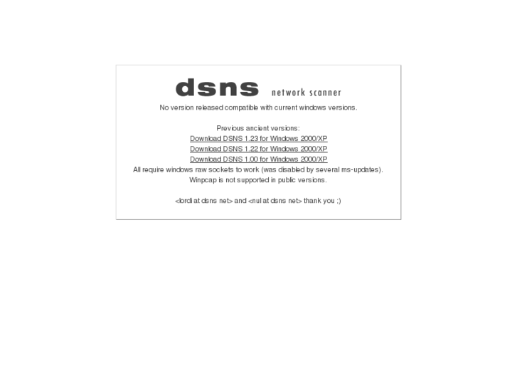 www.dsns.net