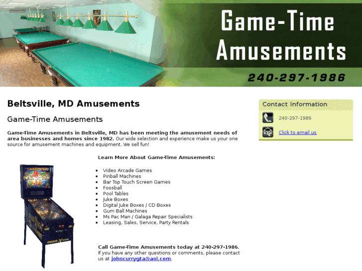 www.gametimeamusements.net