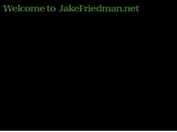 www.jakefriedman.net