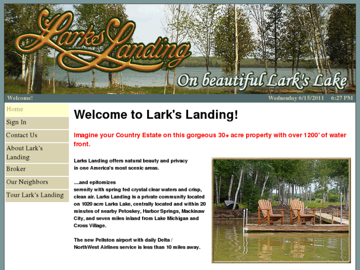 www.larkslake.com