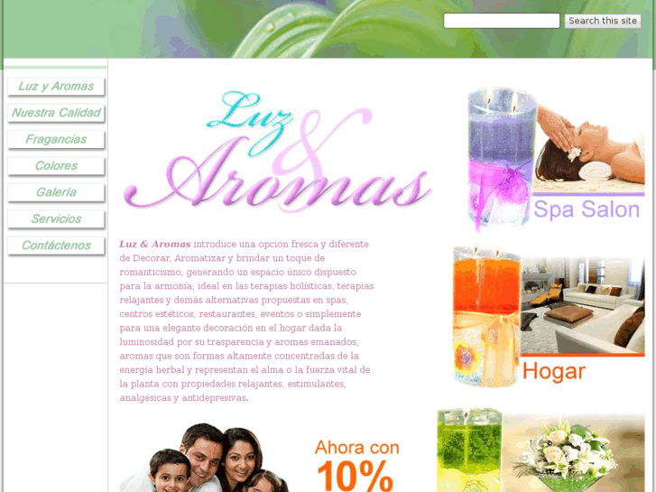 www.luzaromas.com