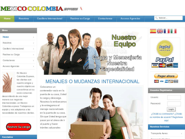 www.mexicocolombiaexpress.com