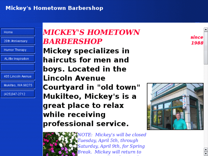 www.mickeyshometownbarbershop.com