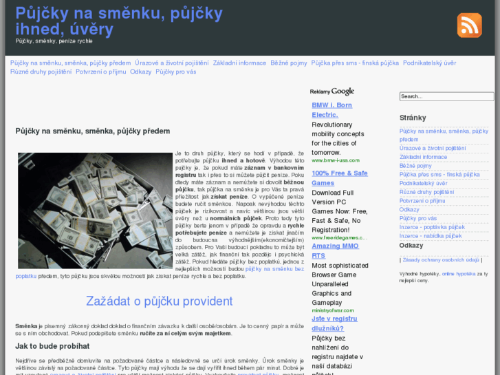 www.pujcka-na-smenku.cz