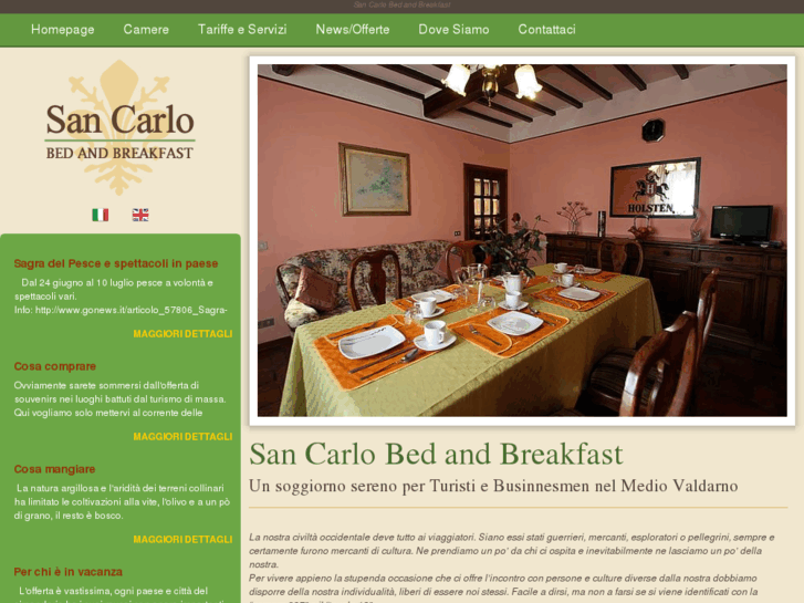 www.sancarlobedandbreakfast.com