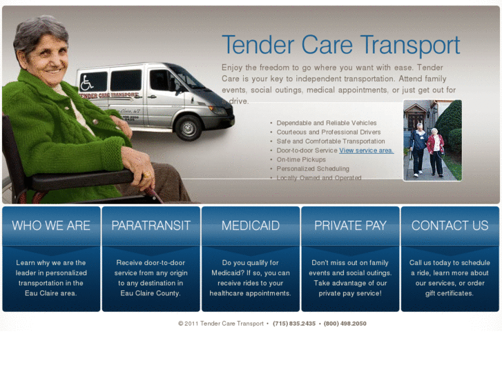 www.tendercaretransport.com