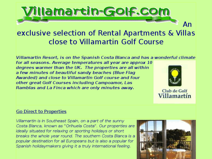 www.villamartin-golf.com