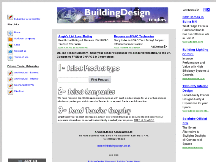 www.buildingdesign-tenders.co.uk