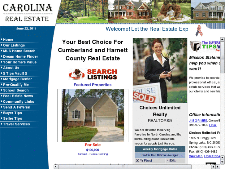 www.choicesunlimitedrealtyandrentals.com