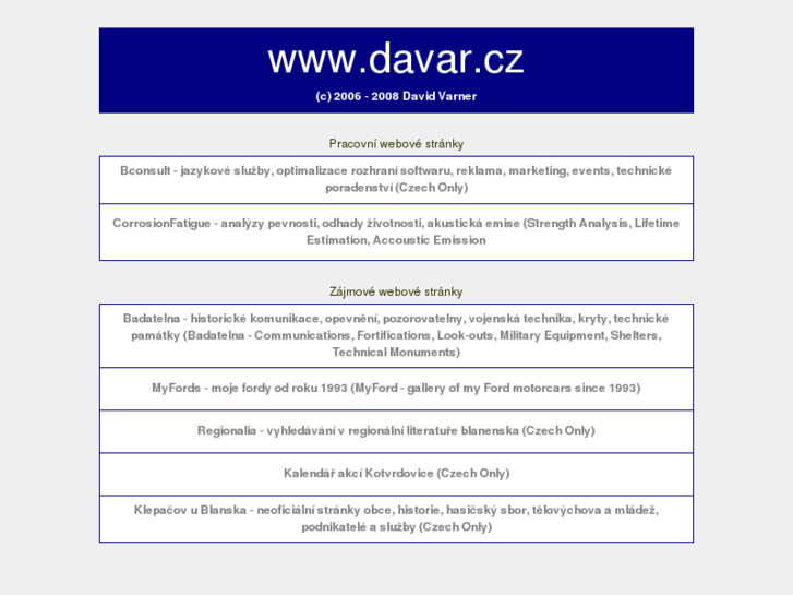 www.davar.cz