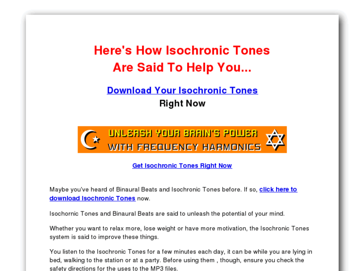 www.isochronictones.org