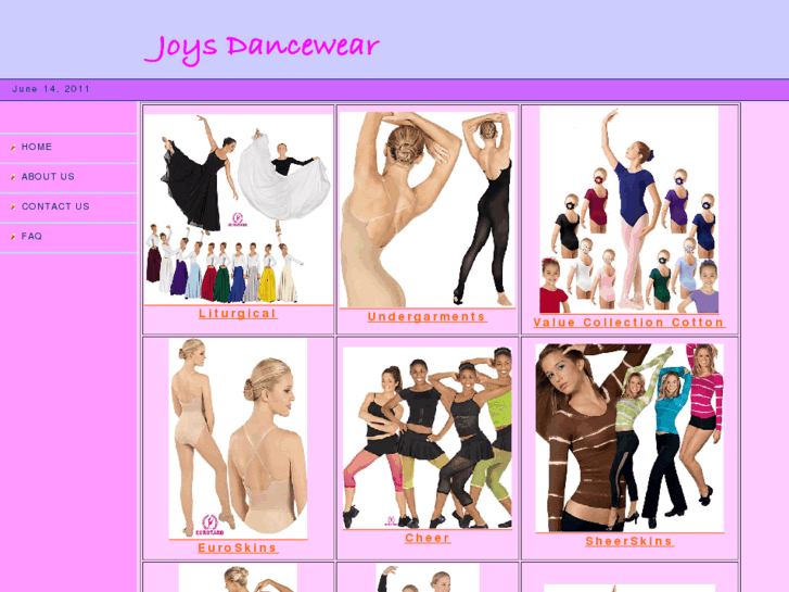 www.joysdancewear.com