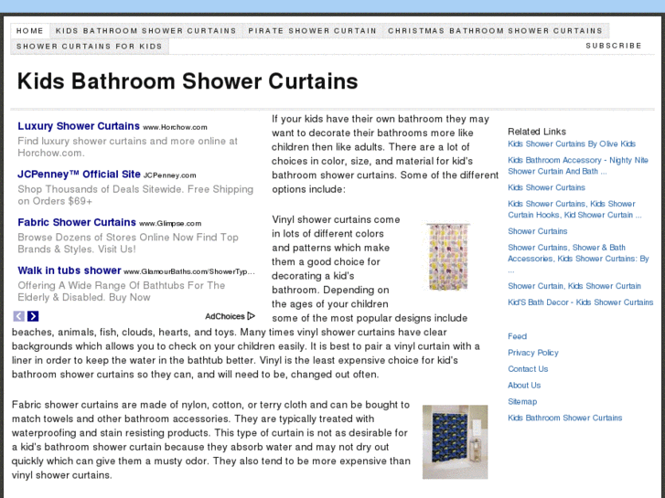 www.kidsbathroomshowercurtains.com