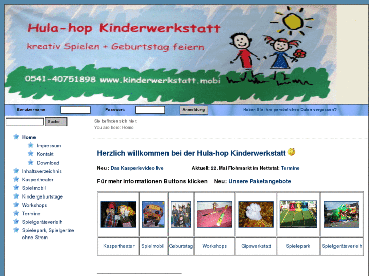 www.kinderwerkstatt.mobi