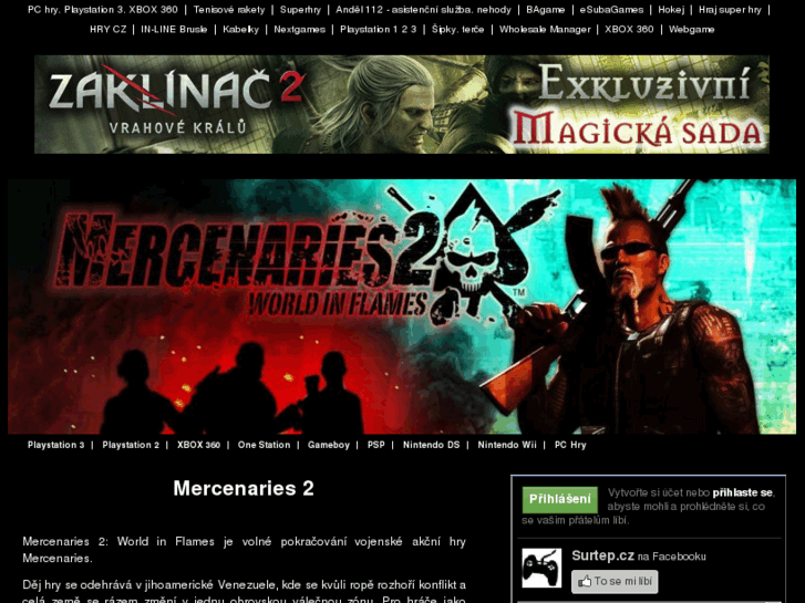 www.mercenaries2.cz