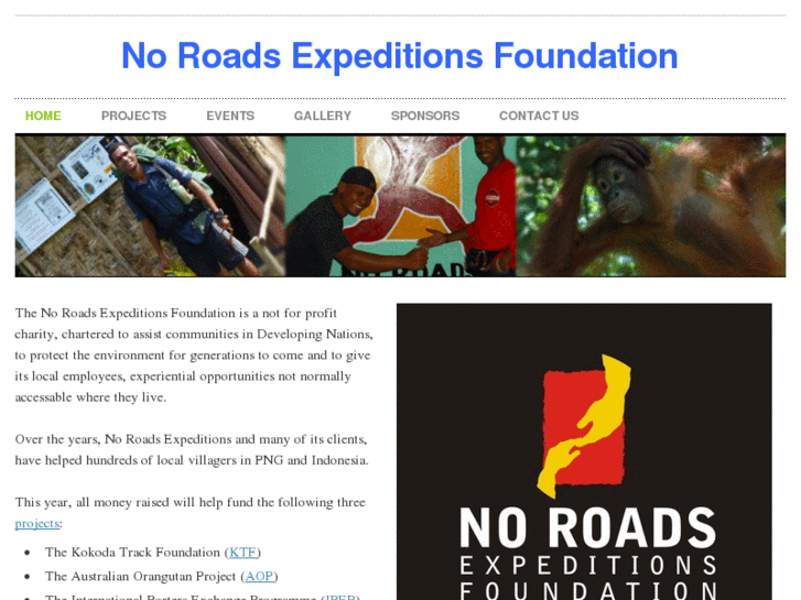 www.noroadsfoundation.com