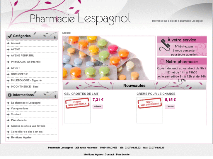 www.pharmacie-lespagnol.com