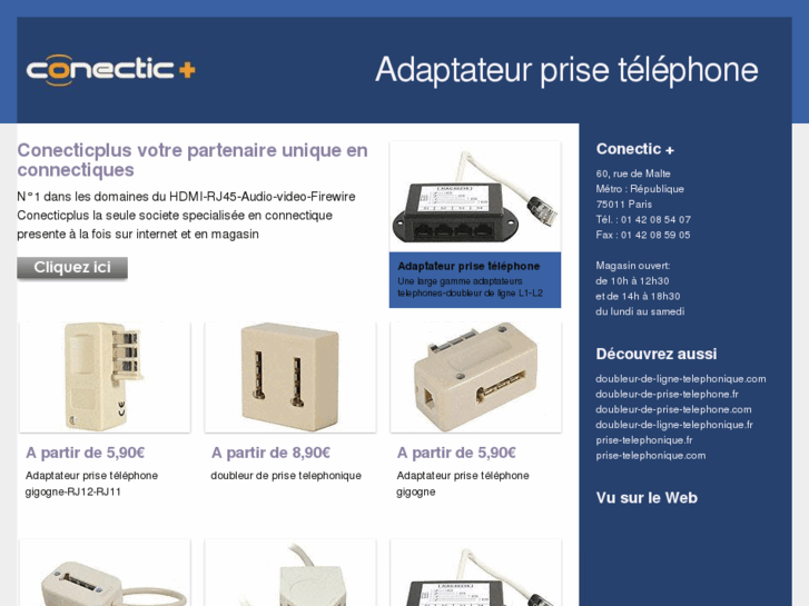 www.prise-telephonique.com