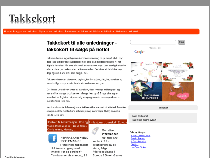 www.takkekort.info