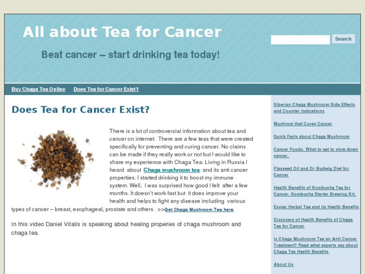 www.teaforcancer.com