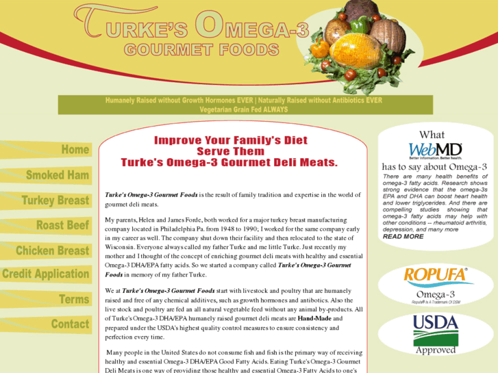 www.turkesomega3foods.com