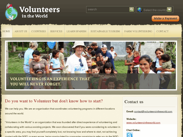 www.volunteersintheworld.com