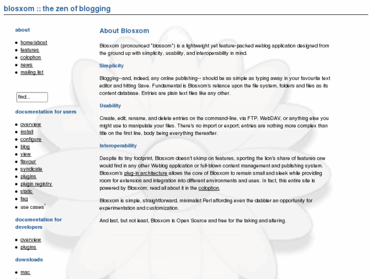 www.blosxom.net