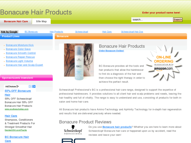 www.bonacurehairproducts.com