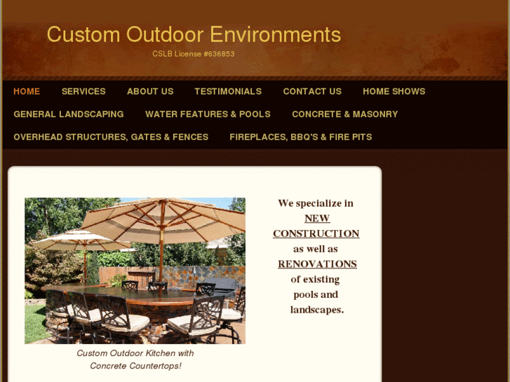 www.customoutdoorenvironments.com