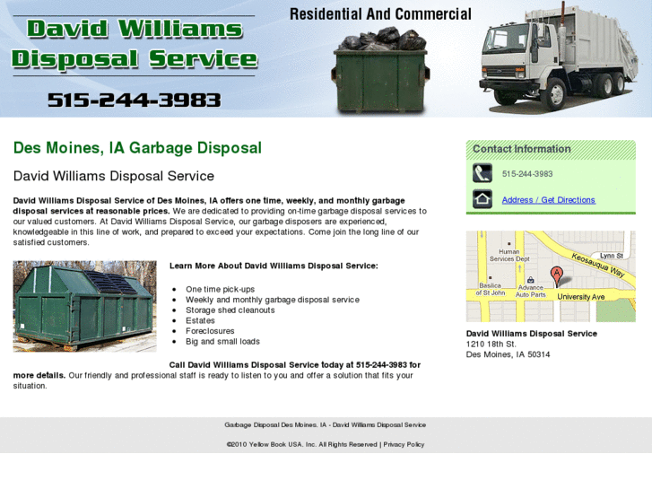 www.davidwilliamsdisposalservice.com