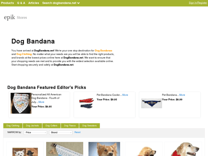 www.dogbandana.net