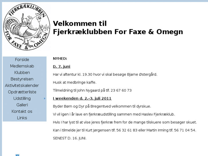 www.faxefjerkraeklub.dk