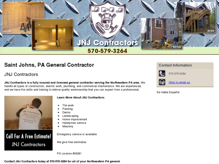 www.jnjcontractors.com