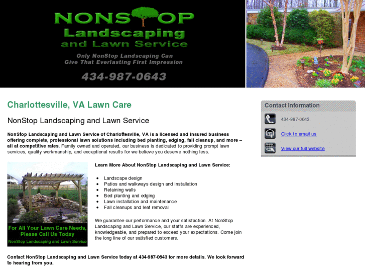 www.landscapingcharlottesville.com