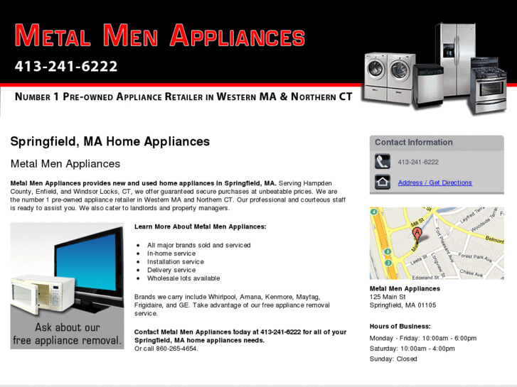 www.metalmenappliances.net