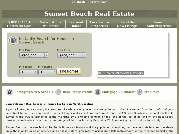 www.sunsetbeachrealestateforsale.com