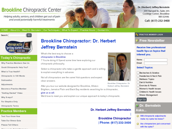 www.thebrooklinechiropractor.com