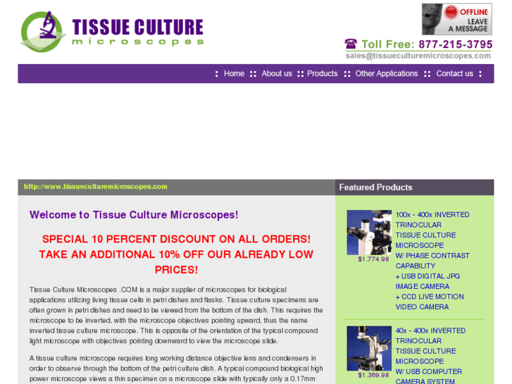 www.tissueculturemicroscopes.com