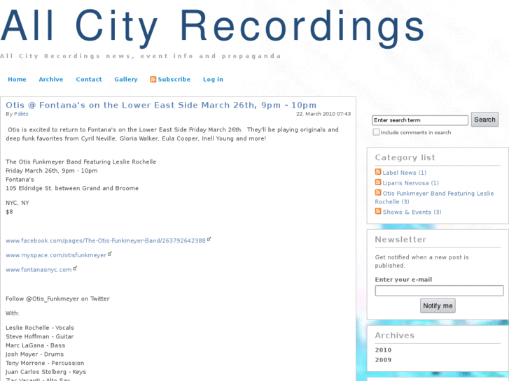 www.allcityrecordings.com