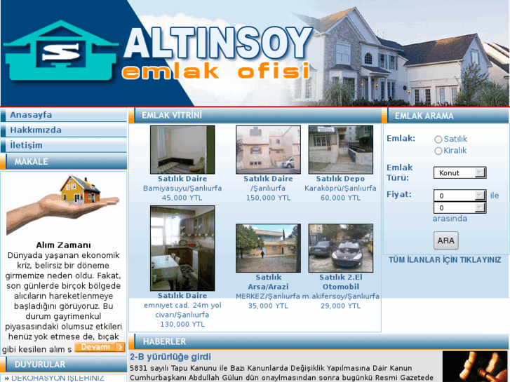 www.altinsoyemlak.com