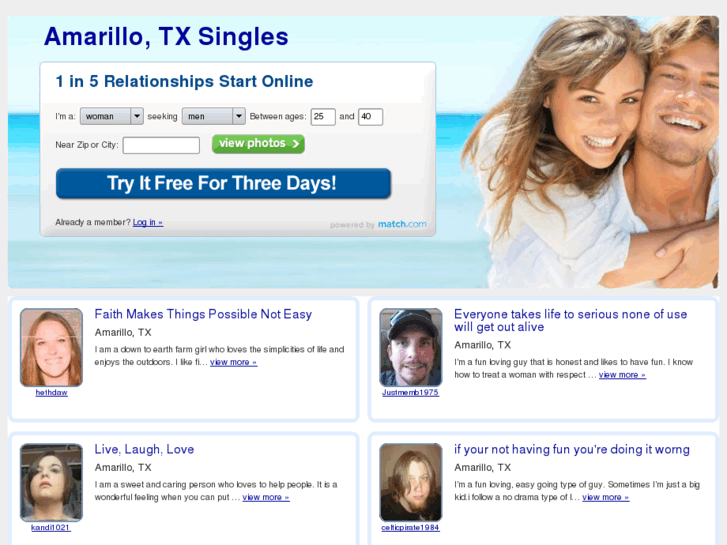 www.amarillo-singles.com