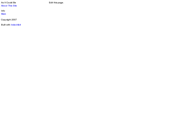www.asitcouldbe.com