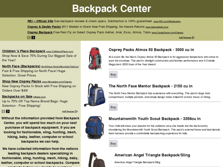 www.backpackcenter.com