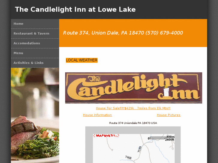 www.candlelightinnatlowelake.com