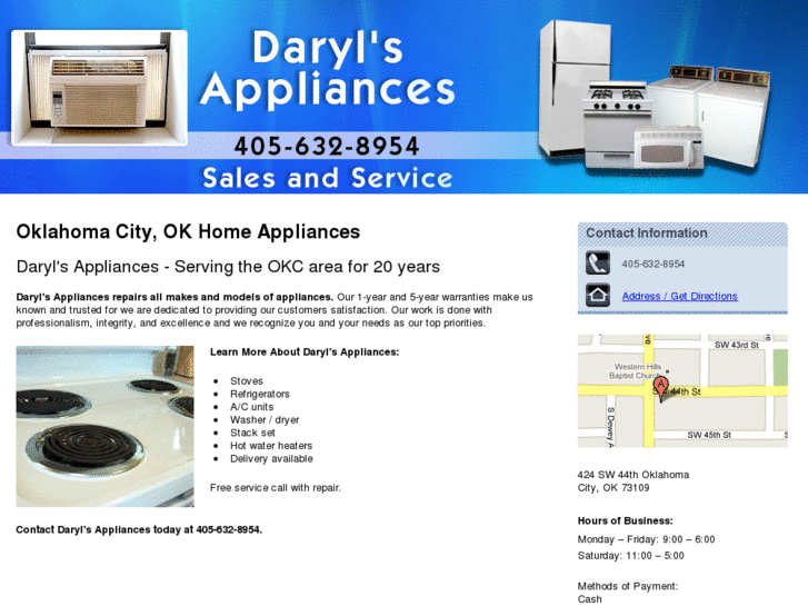 www.darylsappliancesokc.com