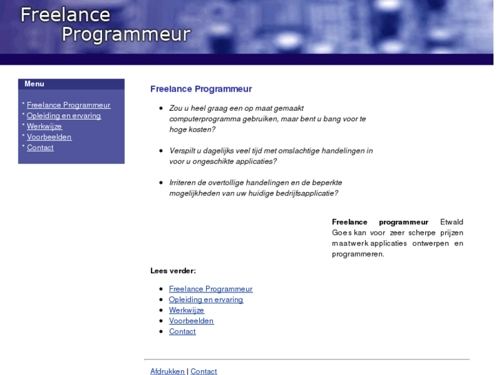 www.freelance-programmeur.nl