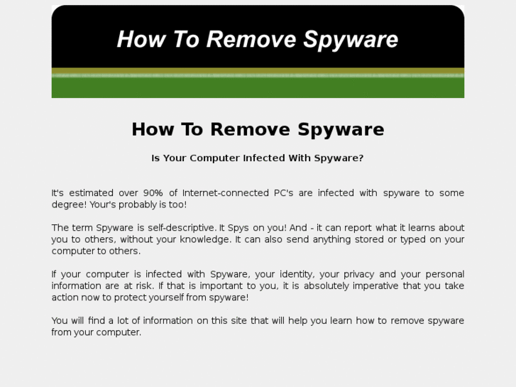 www.howtoremovespyware.com