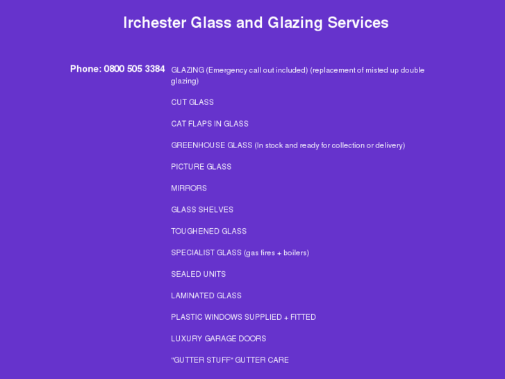 www.irchesterglazing.co.uk